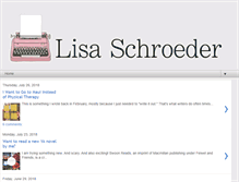Tablet Screenshot of lisaschroederbooks.com